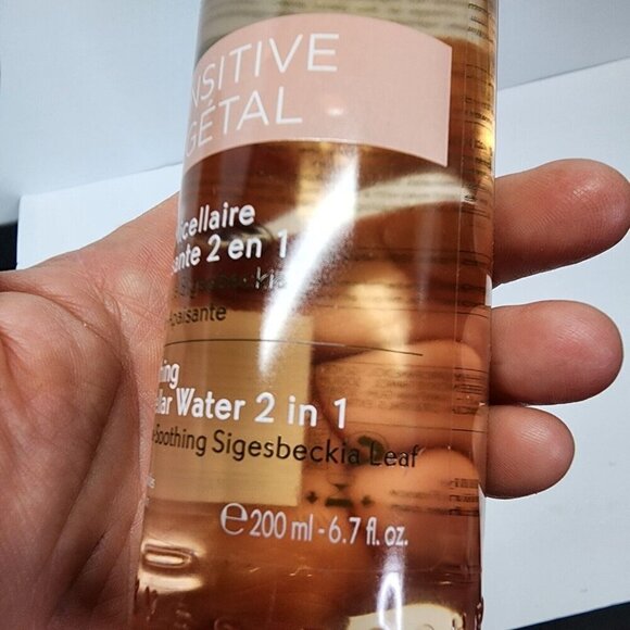 YVES ROCHER Micellar Water Soothing 2 in 1 Sensitive Vegetal 200 ml 6.7 oz New - Picture 4 of 4